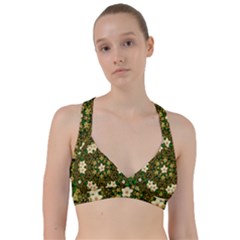 Flower Power And Big Porcelainflowers In Blooming Style Sweetheart Sports Bra by pepitasart