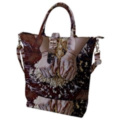 Bread Dough Buckle Top Tote Bag by ConteMonfrey