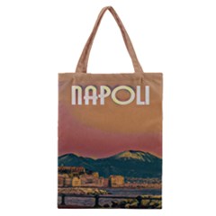 Red Summer Napoli - Vesuvio Classic Tote Bag by ConteMonfrey