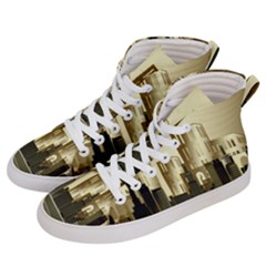 Architecture City House Men s Hi-top Skate Sneakers by Jancukart