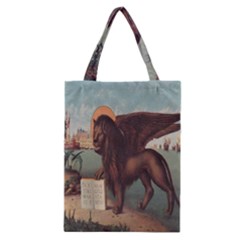 Lion Of Venice, Italy Classic Tote Bag by ConteMonfrey
