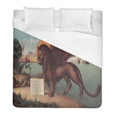 Lion Of Venice, Italy Duvet Cover (full/ Double Size) by ConteMonfrey