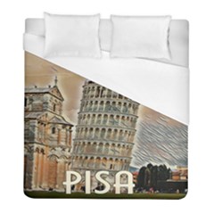 Pisa Tower, Italy Duvet Cover (full/ Double Size) by ConteMonfrey