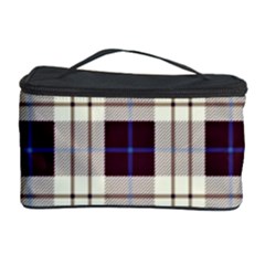 Gray, Purple And Blue Plaids Cosmetic Storage