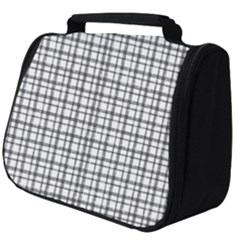 Small White Lines - Plaids Full Print Travel Pouch (big) by ConteMonfrey