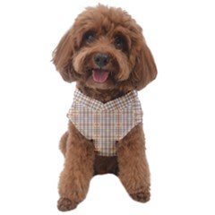 Portuguese Vibes - Brown and white geometric plaids Dog Sweater