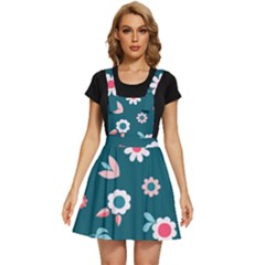 Cute Flowers Flower Seamless Model Spring Apron Dress