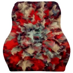 Mirror Fractal Car Seat Velour Cushion  by Sparkle