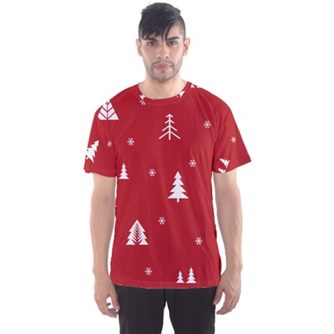 Abstract-cute-christmas Seamless Men s Sport Mesh Tee by nateshop