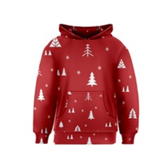 Abstract-cute-christmas Seamless Kids  Pullover Hoodie by nateshop