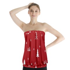 Abstract-cute-christmas Seamless Strapless Top by nateshop