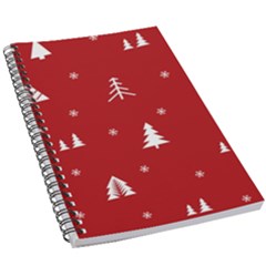 Abstract-cute-christmas Seamless 5 5  X 8 5  Notebook by nateshop
