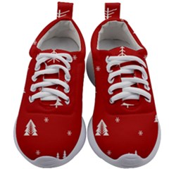 Abstract-cute-christmas Seamless Kids Athletic Shoes by nateshop