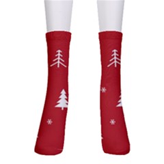 Abstract-cute-christmas Seamless Crew Socks by nateshop