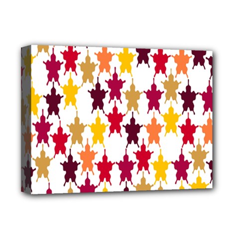 Abstract-flower Deluxe Canvas 16  X 12  (stretched)  by nateshop
