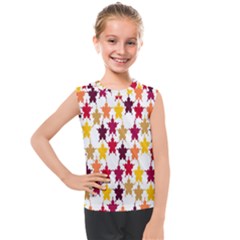 Abstract-flower Kids  Mesh Tank Top by nateshop