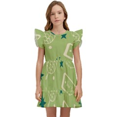 Angel Kids  Winged Sleeve Dress