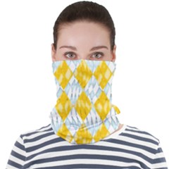 Background-box Yellow Face Seamless Bandana (adult) by nateshop