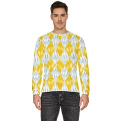 Background-box Yellow Men s Fleece Sweatshirt by nateshop