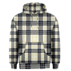 Gray And Yellow Plaids  Men s Core Hoodie by ConteMonfrey