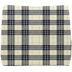 Gray And Yellow Plaids  Seat Cushion by ConteMonfrey