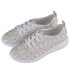 Background-cute-christmas Gold Women s Lightweight Sports Shoes by nateshop