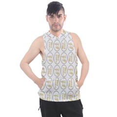 Background-cute-christmas Gold Men s Sleeveless Hoodie by nateshop
