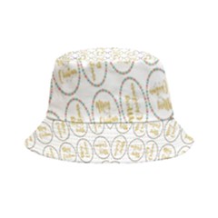 Background-cute-christmas Gold Inside Out Bucket Hat by nateshop