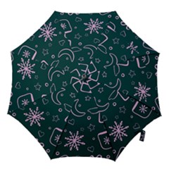 Background-cute Christmas Hook Handle Umbrellas (large) by nateshop