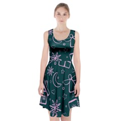 Background-cute Christmas Racerback Midi Dress by nateshop