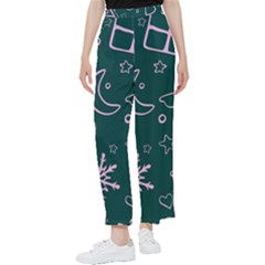 Background-cute Christmas Women s Pants  by nateshop