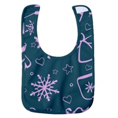 Background-cute Christmas Baby Bib by nateshop