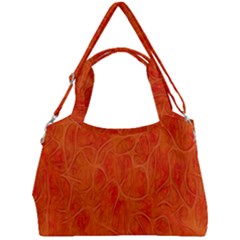 Background-flower Double Compartment Shoulder Bag by nateshop