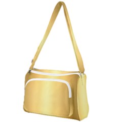 Background-gold Front Pocket Crossbody Bag by nateshop