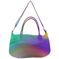 Background-rainbow Removal Strap Handbag