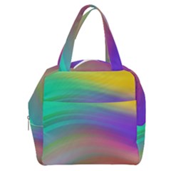 Background-rainbow Boxy Hand Bag by nateshop