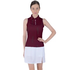 Candles Women s Sleeveless Polo Tee by nateshop