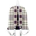 Purple, blue and white plaids Giant Full Print Backpack View2