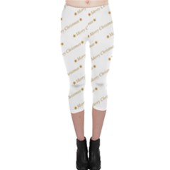 Cute Christmas Capri Leggings  by nateshop