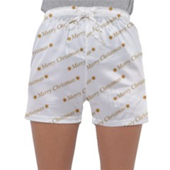 Cute Christmas Sleepwear Shorts by nateshop