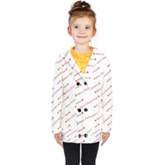 Christmas Cute Kids  Double Breasted Button Coat by nateshop