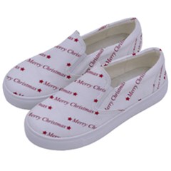 Christmas Cute Kids  Canvas Slip Ons by nateshop