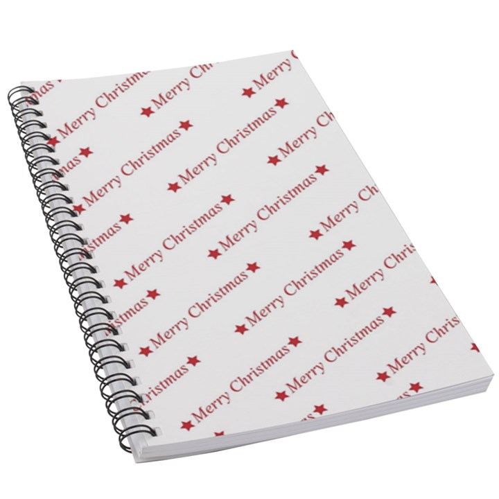 Christmas cute 5.5  x 8.5  Notebook