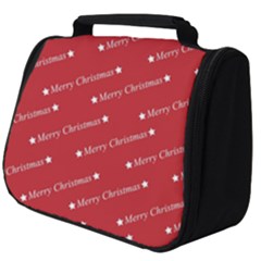 Cute Christmas Red Full Print Travel Pouch (big) by nateshop