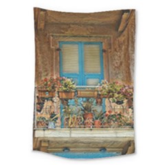 Beautiful Venice Window Large Tapestry by ConteMonfrey