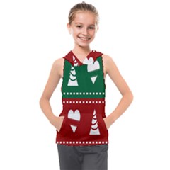 Christmas-04 Kids  Sleeveless Hoodie by nateshop