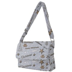 Christmas Full Print Messenger Bag (l) by nateshop