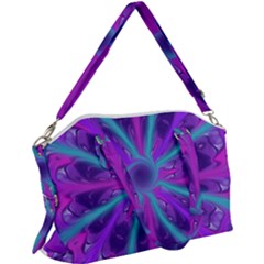 Wallpaper Tie Dye Pattern Canvas Crossbody Bag by Wegoenart