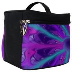 Wallpaper Tie Dye Pattern Make Up Travel Bag (big) by Wegoenart