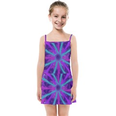 Wallpaper Tie Dye Pattern Kids  Summer Sun Dress by Wegoenart